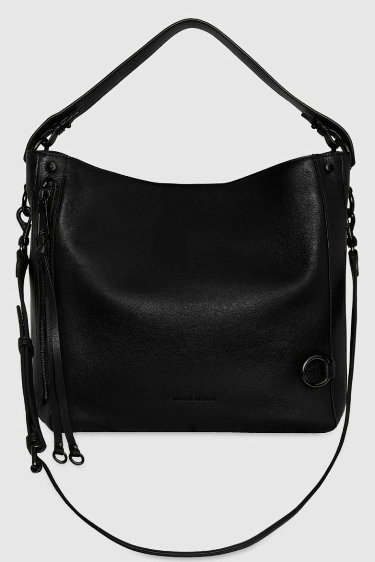 Women Hobo Bag Black-Black-Shellac Rebecca Minkoff M.a.b. Hobo Bag - Black - Image 4