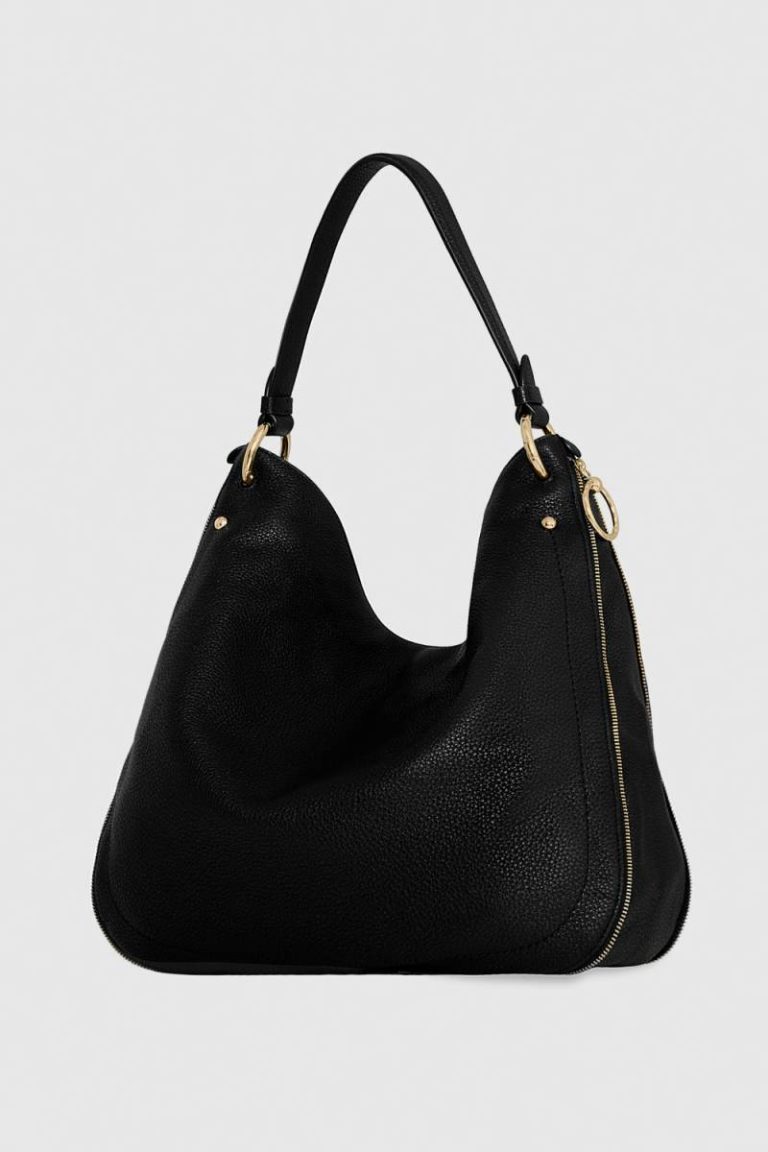 Women Hobo Bag Rebecca Minkoff Jody Convertible Hobo Black - Image 2