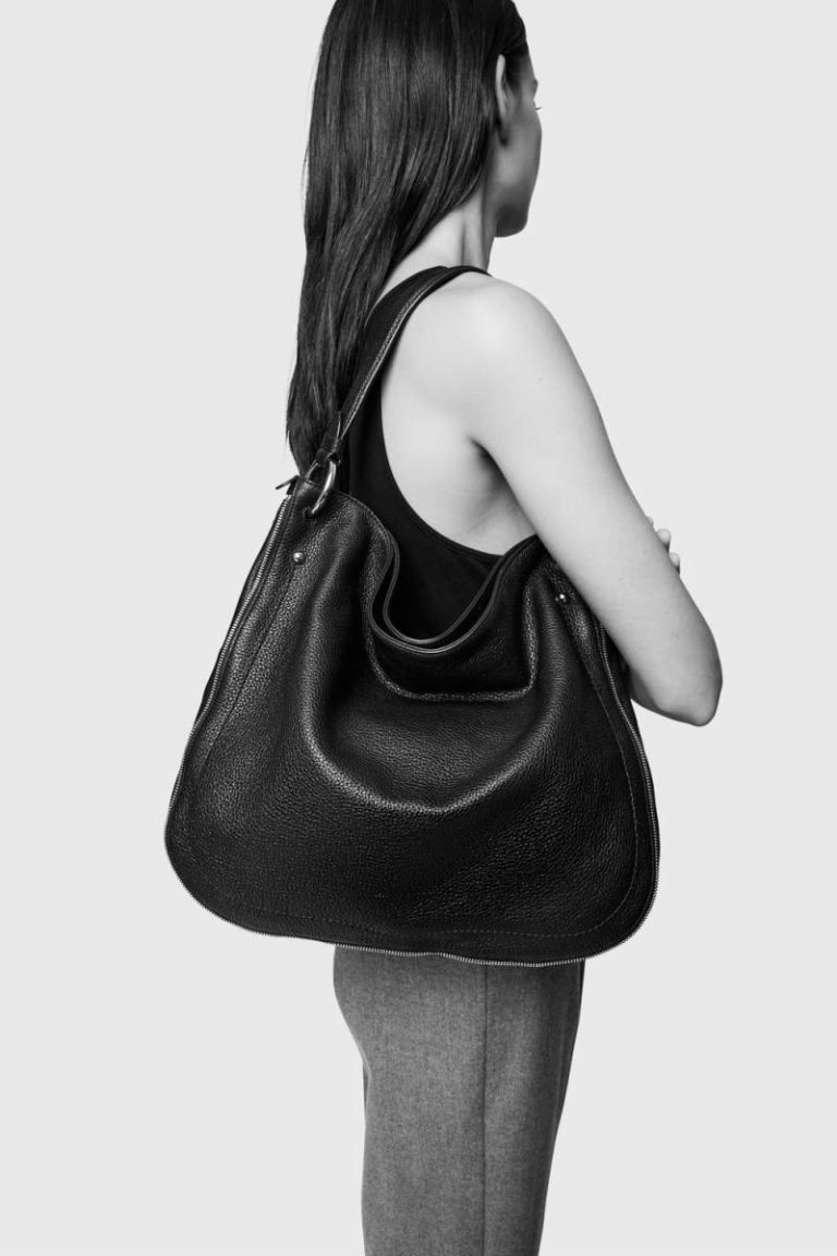 Women Hobo Bag Rebecca Minkoff Jody Convertible Hobo Black - Image 4