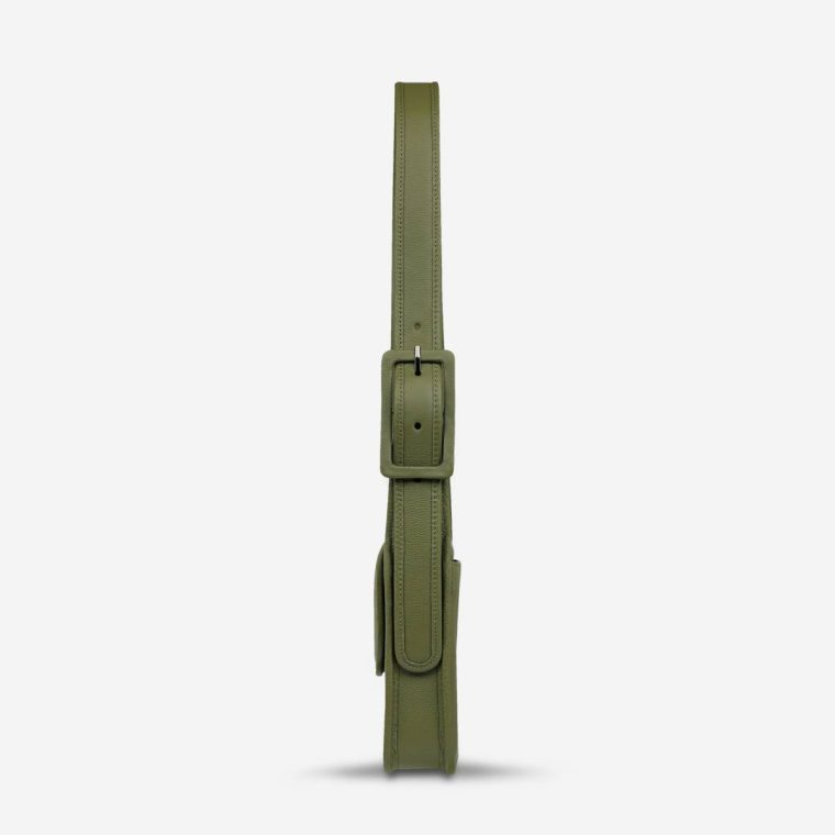 Women Khaki Perplex Bag - Khaki Handbags Status Anxiety - Image 4