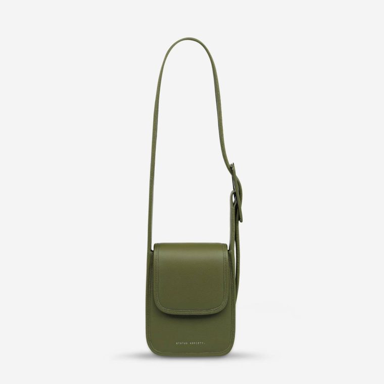 Women Khaki Perplex Bag - Khaki Handbags Status Anxiety