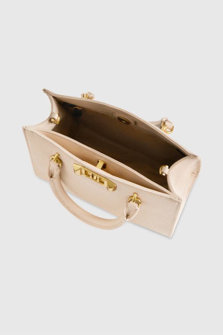 Women Latte Amour Mini Tote Tote Bag Rebecca Minkoff - Image 3
