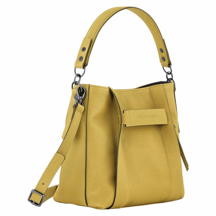 Women Leather Bags Ginger Longchamp 3D S Crossbody Bag Ginger - Leather - Image 2