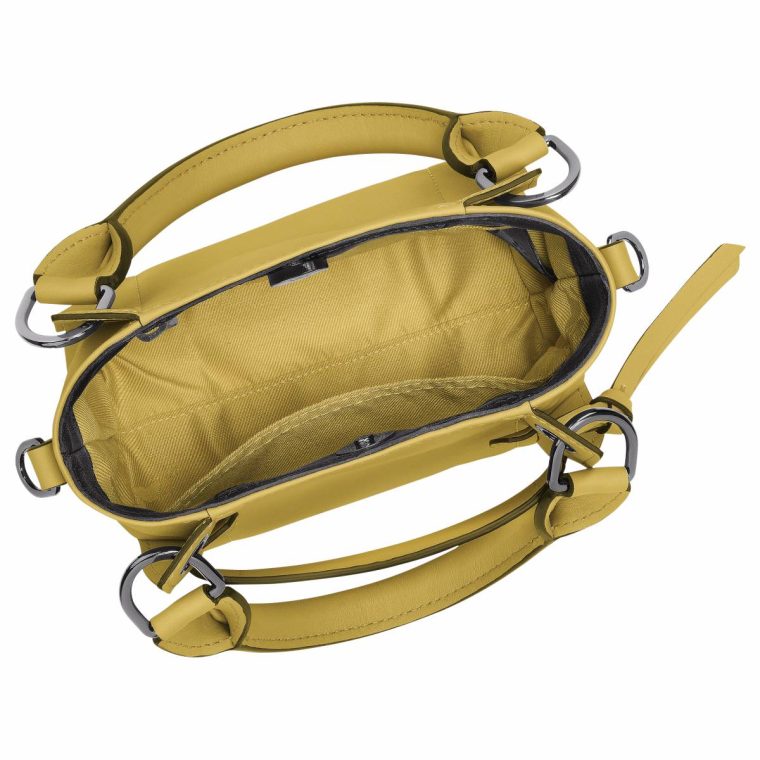 Women Leather Bags Longchamp 3D Xs Handbag Ginger - Leather Ginger - Image 5