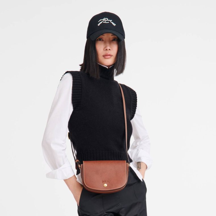 Women Leather Bags Longchamp Brown Épure S Crossbody Bag Brown - Leather - Image 2