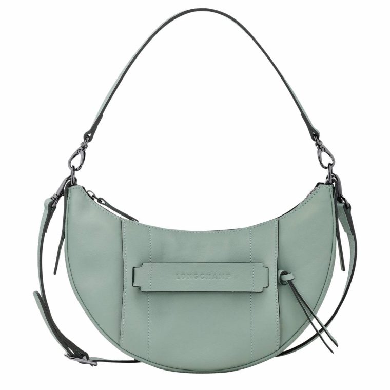 Women Leather Bags Vervain Longchamp 3D S Crossbody Bag Vervain - Leather