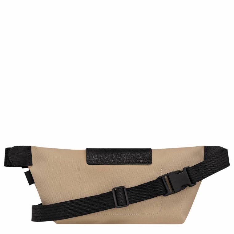 Women Longchamp Clay Le Pliage Energy M Belt Bag Clay - Canvas Belt Bags - Image 4