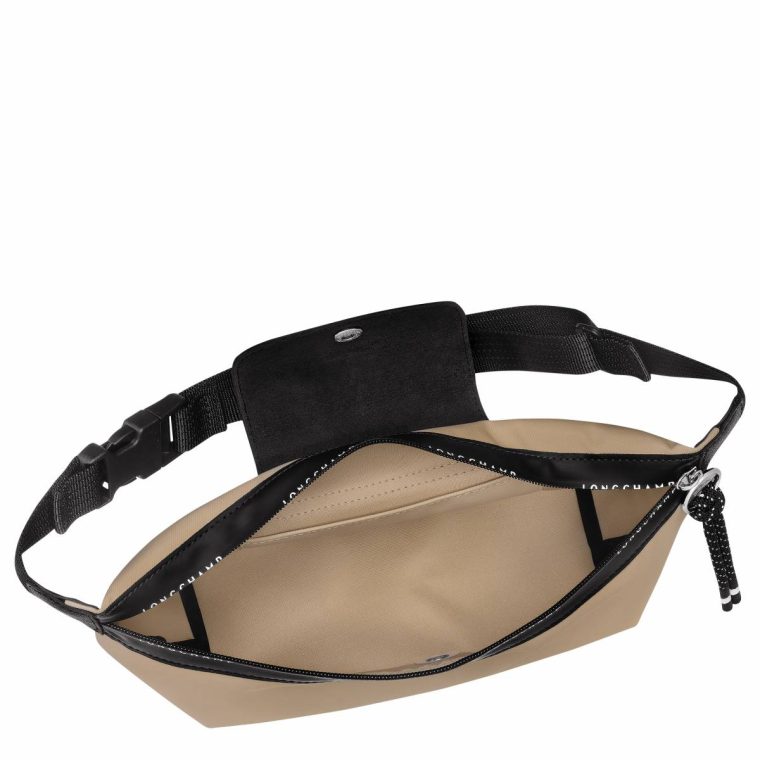 Women Longchamp Clay Le Pliage Energy M Belt Bag Clay - Canvas Belt Bags - Image 5