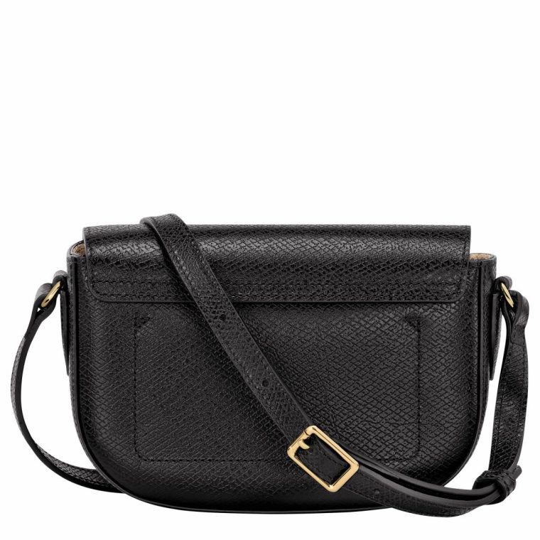 Women Longchamp Épure S Crossbody Bag Black - Leather Leather Bags Black - Image 4