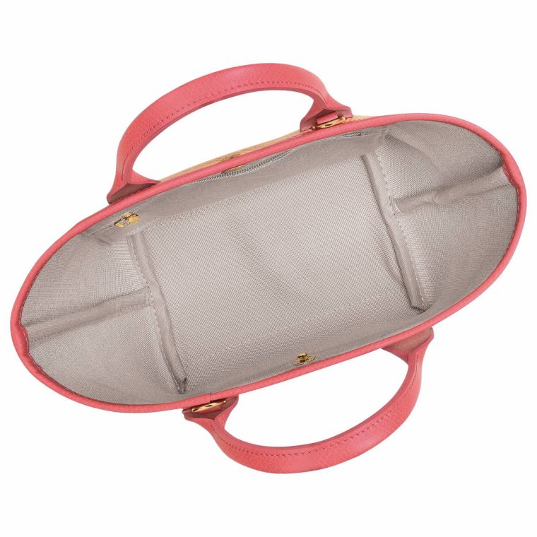 Women Longchamp Le Pliage Collection Xs Basket Bag Blush - Canvas Mini Bags Blush - Image 5