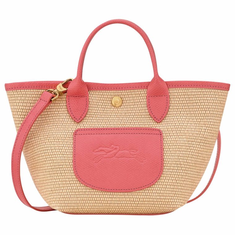 Women Longchamp Le Pliage Collection Xs Basket Bag Blush - Canvas Mini Bags Blush