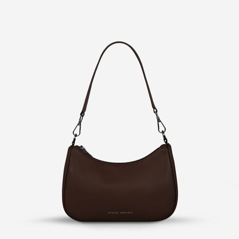 Women Look Both Ways Bag - Cocoa Status Anxiety Cocoa Handbags - Image 4