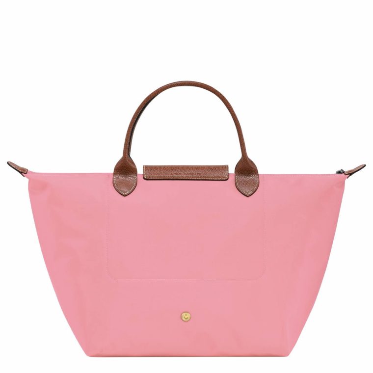 Women Marshmallow Le Pliage Original M Handbag Marshmallow - Recycled Canvas Longchamp Handbags - Image 2