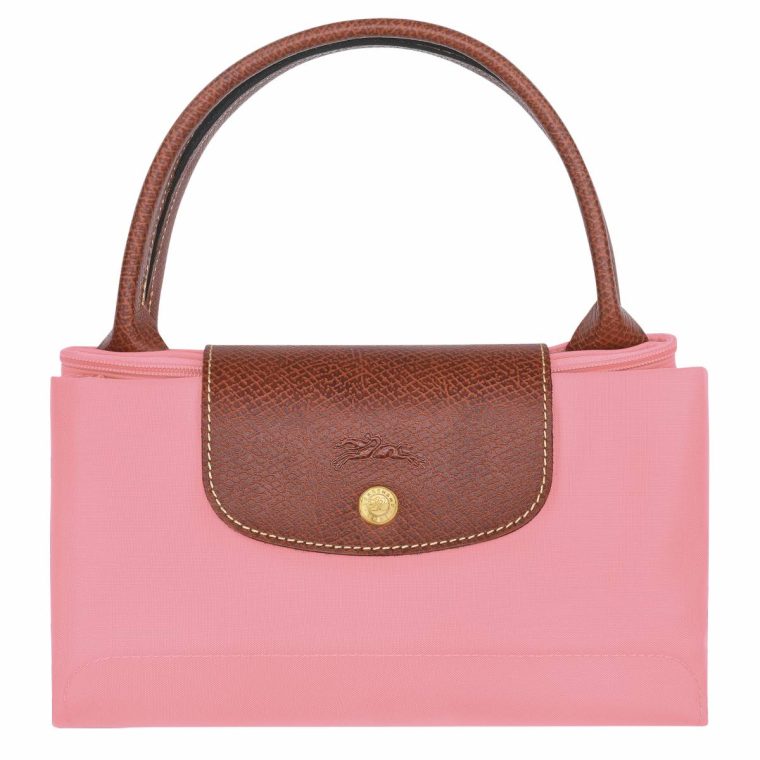 Women Marshmallow Le Pliage Original M Handbag Marshmallow - Recycled Canvas Longchamp Handbags - Image 5
