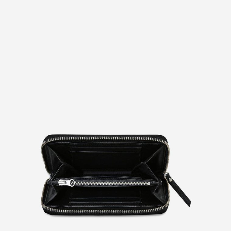 Women Medium Black Yet To Come Wallet - Black Status Anxiety - Image 3