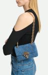 Women Moon Small Bag In Linen Made In Italy Vanessa Bruno Indigo Quilted Bags - Image 2