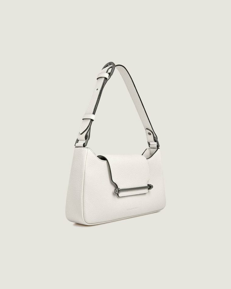Women Multrees Omni Zipped Strathberry Shoulder Bags White - Image 2