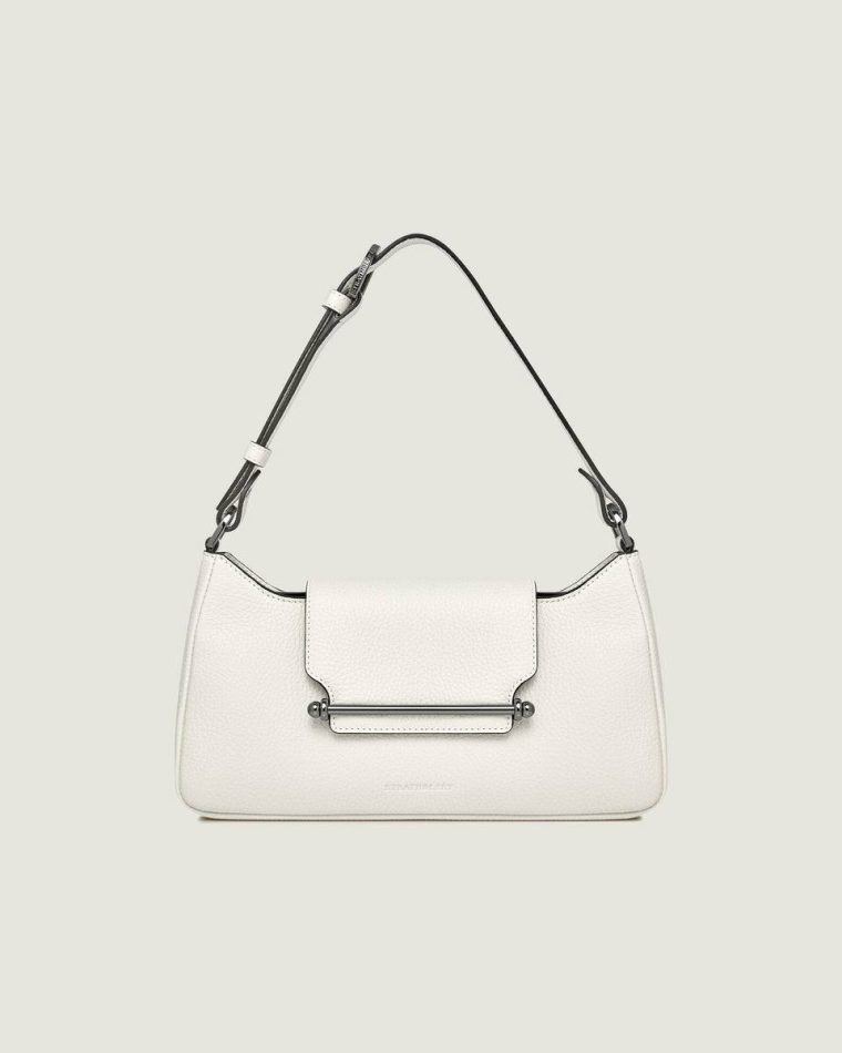 Women Multrees Omni Zipped Strathberry Shoulder Bags White - Image 3