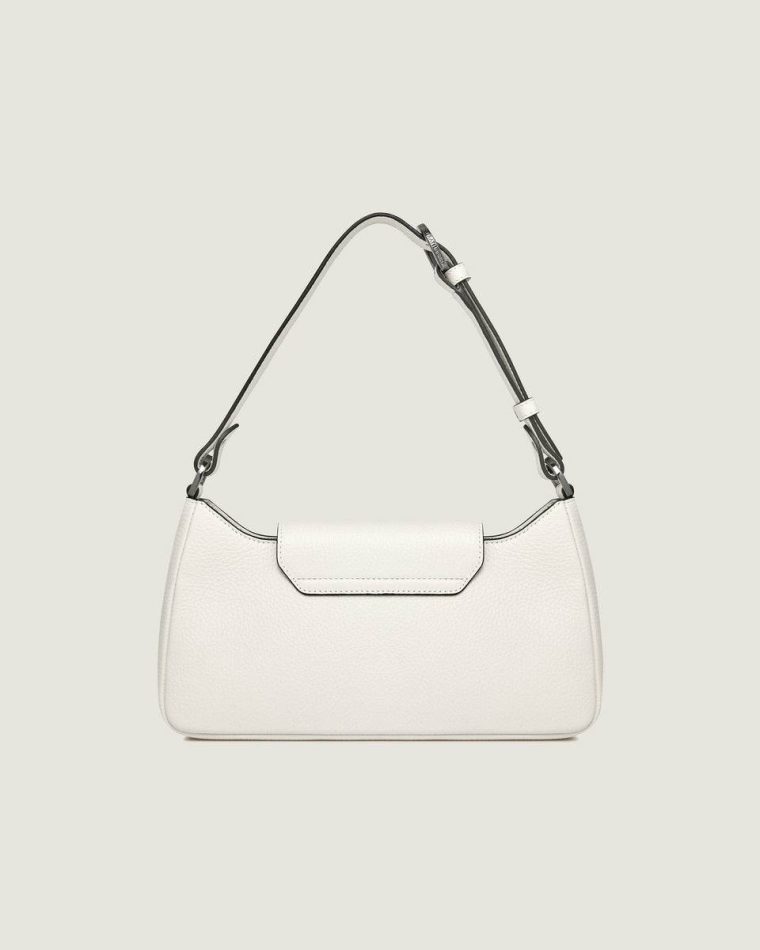 Women Multrees Omni Zipped Strathberry Shoulder Bags White - Image 4