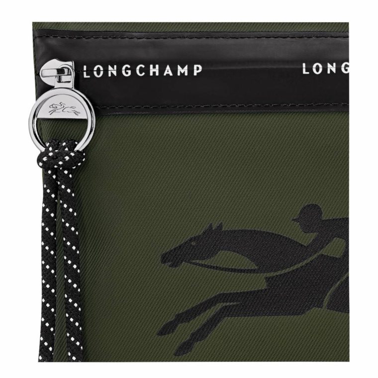Women Pouches & Cases Longchamp Le Pliage Energy Pouch Khaki - Canvas Khaki - Image 4