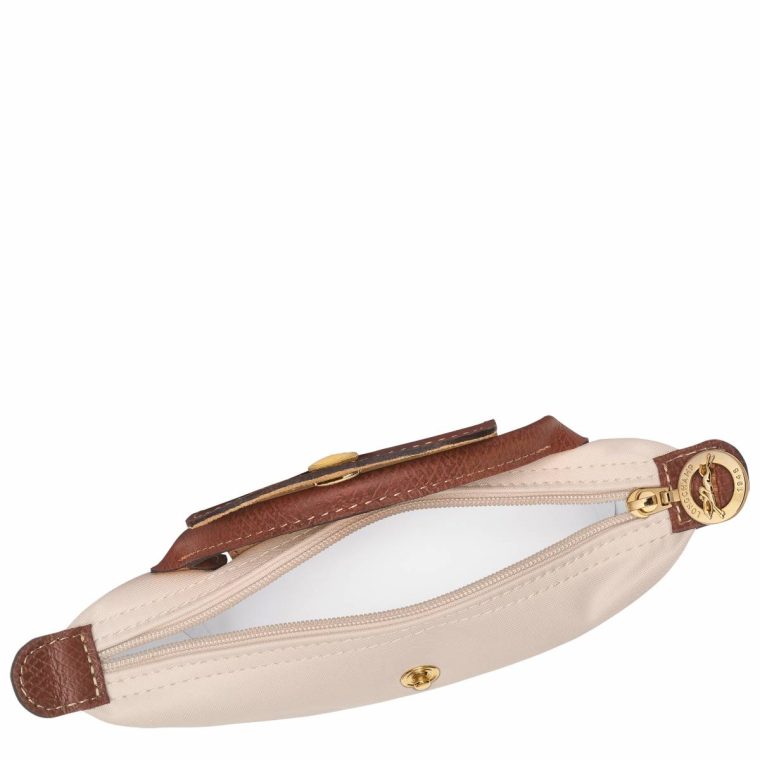 Women Pouches & Cases Longchamp Le Pliage Original Pouch With Handle Paper - Recycled Canvas Paper - Image 4