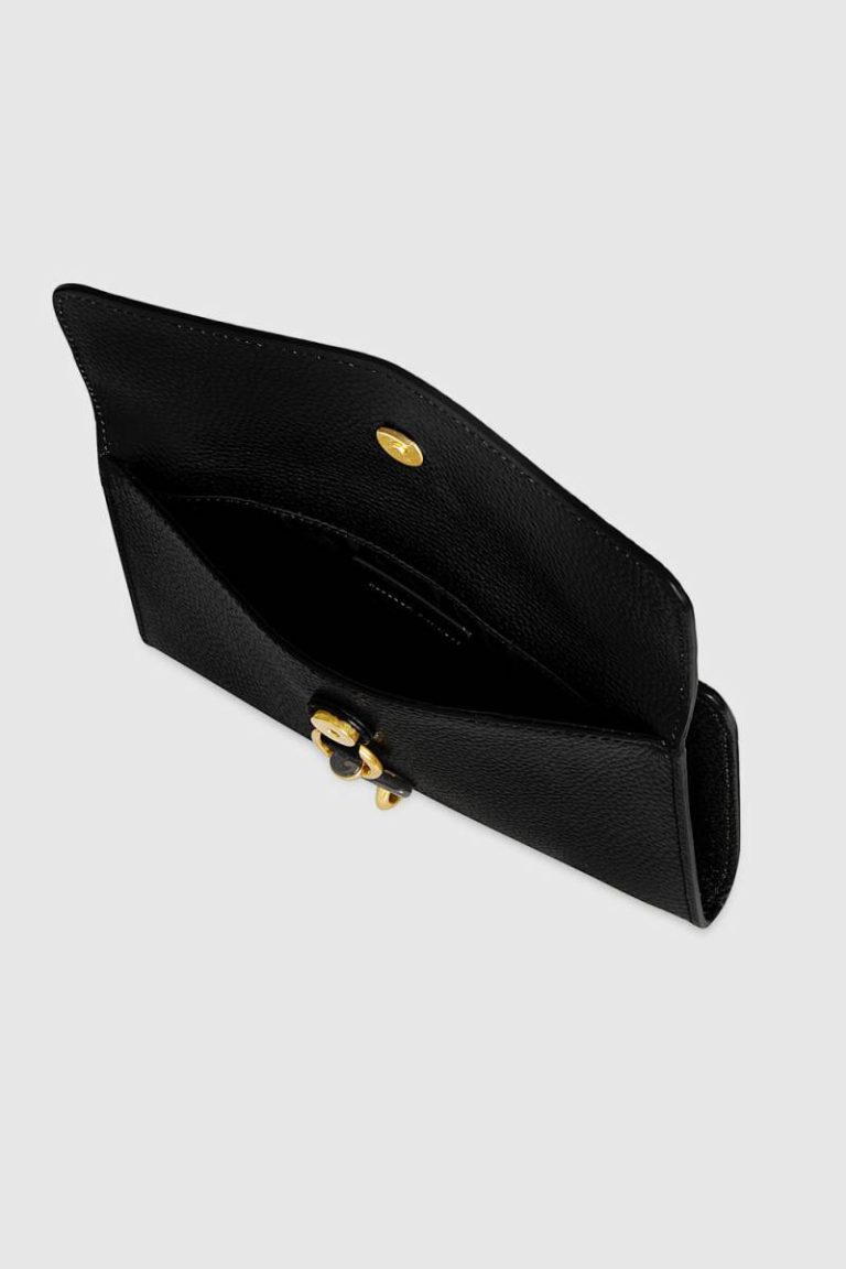 Women Rebecca Minkoff Megan Wallet On Chain Wallet Black - Image 3