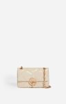 Women Sand Small Leather Moon Bag Cowhide Leather Crossbody Bags Vanessa Bruno