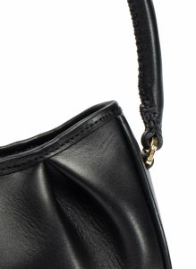Women Small Dimple Leather Black Elleme Dimple Black - Image 4