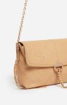Women Small Lather Othilia Bag 100% Lamb Leather Vanessa Bruno Crossbody Bags Ochre - Image 5