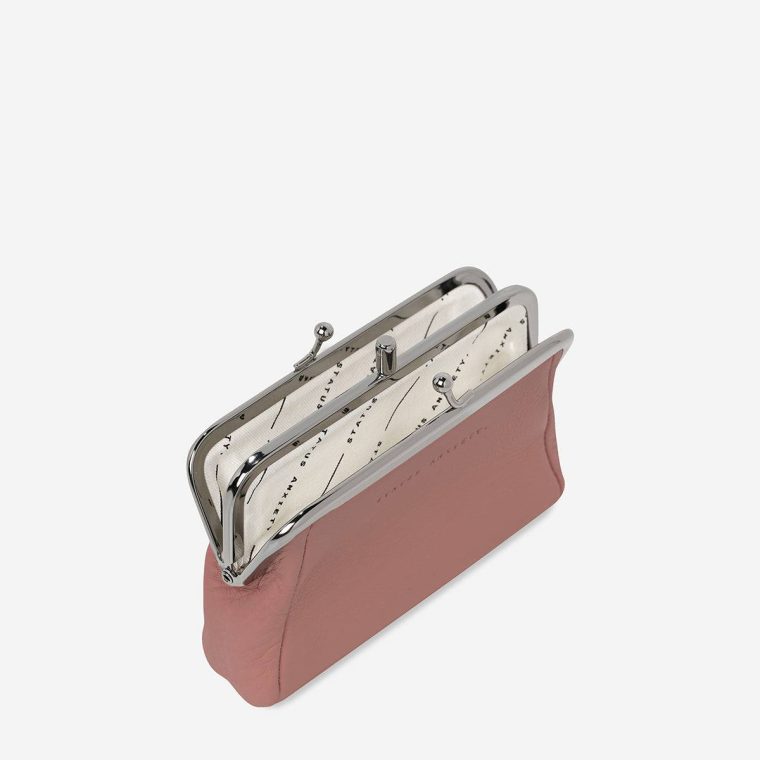 Women Small Status Anxiety Volatile Wallet - Dusty Rose Dusty Rose - Image 3