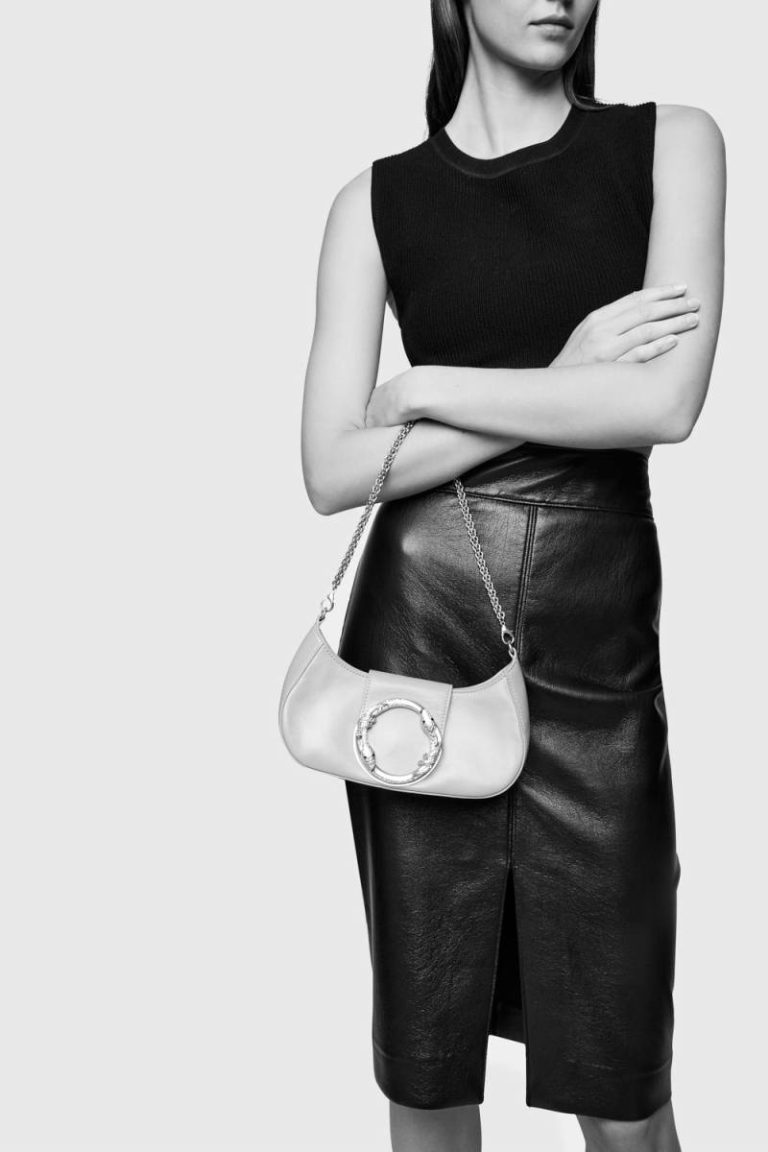 Women Snake Ring Shoulder Rebecca Minkoff Shoulder Bag Romance - Image 4