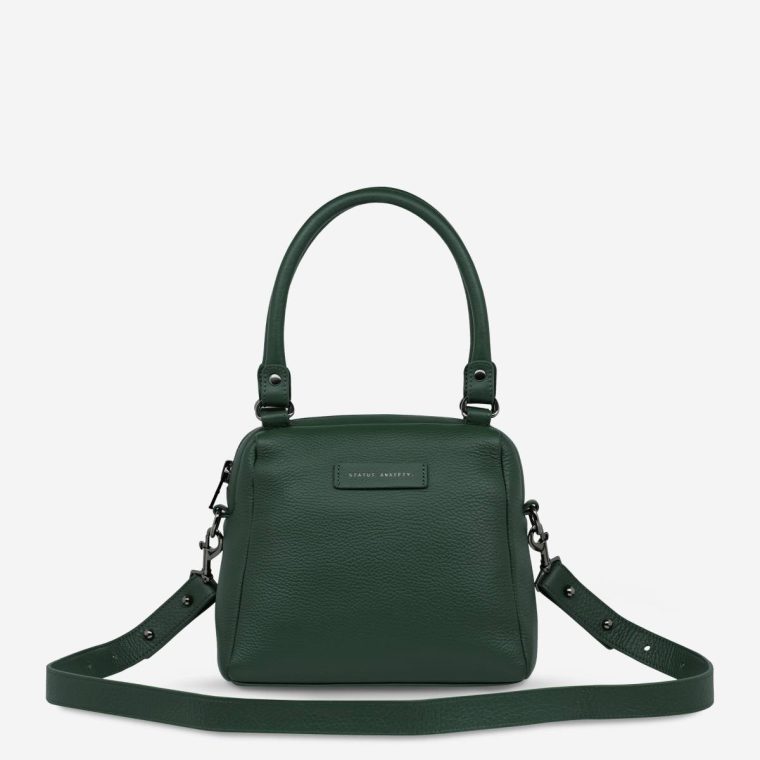 Women Status Anxiety Green Mini Mountains Bag - Green Handbags