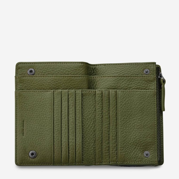 Women Status Anxiety Insurgency Wallet - Khaki Small Khaki - Image 3