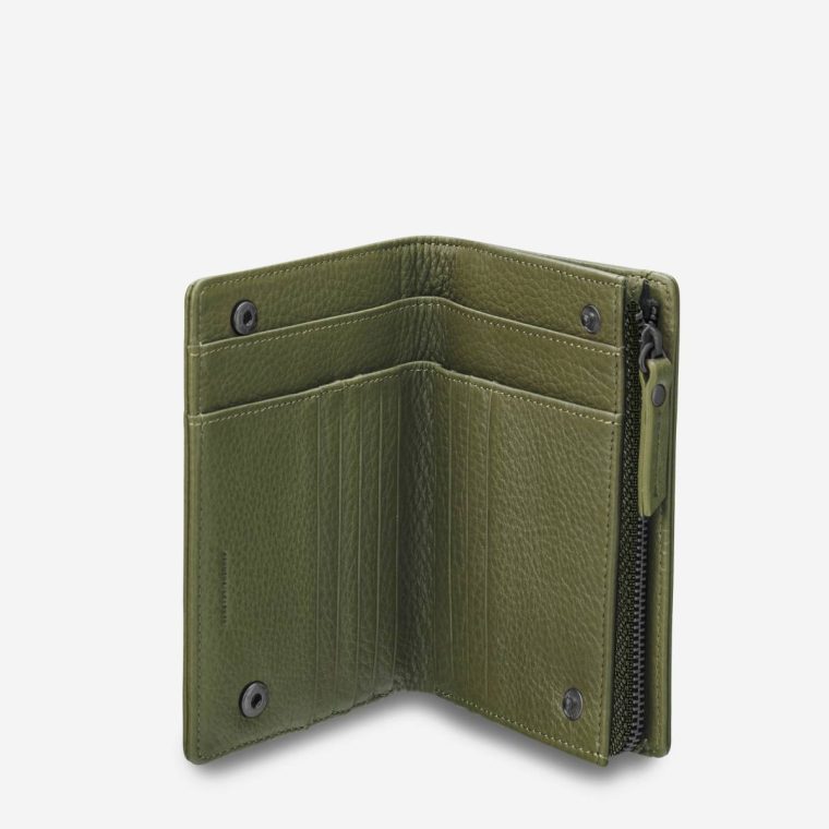 Women Status Anxiety Insurgency Wallet - Khaki Small Khaki - Image 4