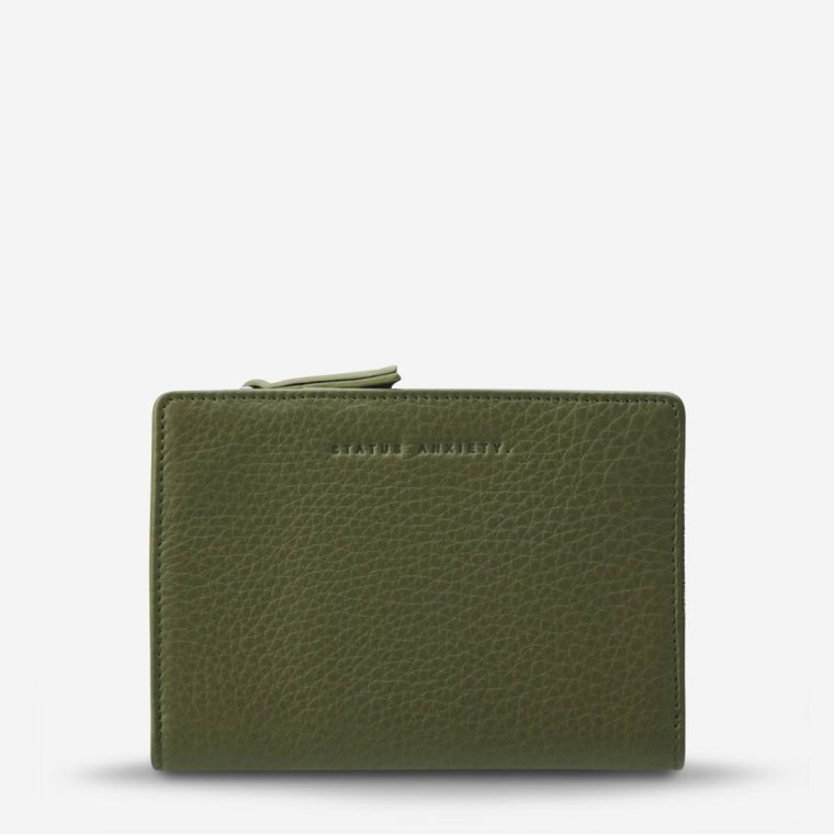 Women Status Anxiety Insurgency Wallet - Khaki Small Khaki