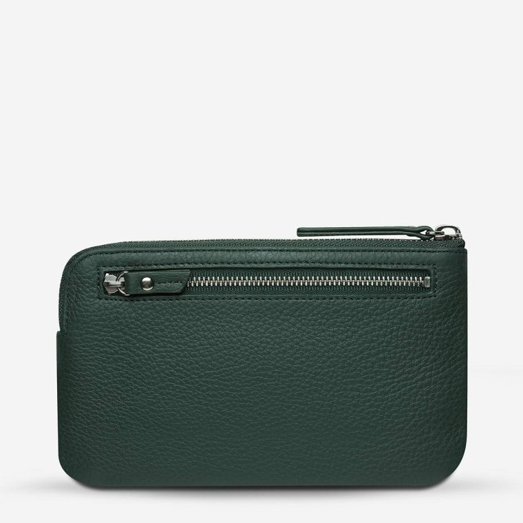Women Status Anxiety Smoke And Mirrors Wallet - Teal Medium Teal - Image 2
