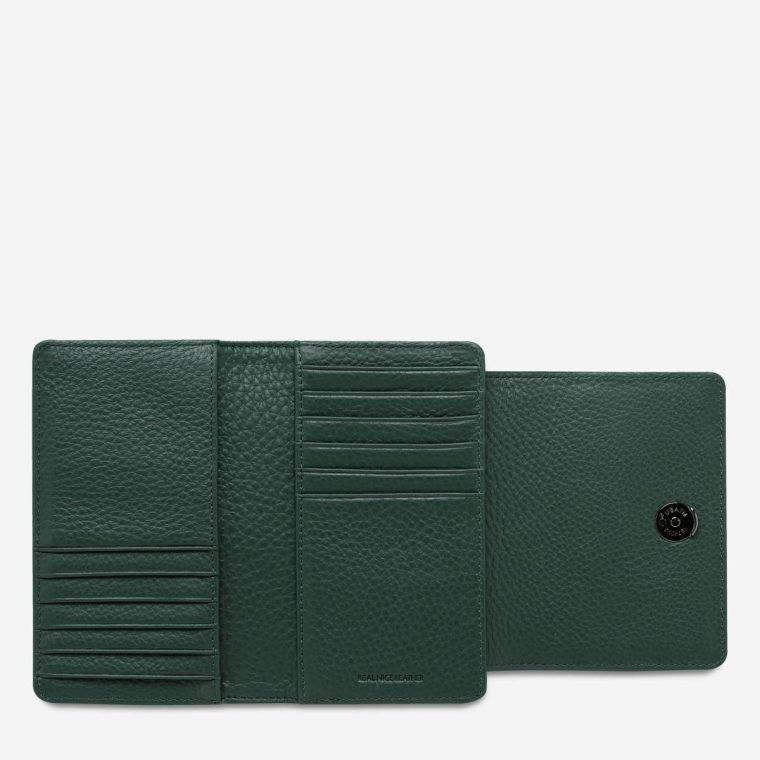 Women Status Anxiety Teal Small Visions Wallet - Teal - Image 3