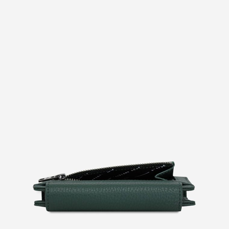 Women Status Anxiety Teal Small Visions Wallet - Teal - Image 4
