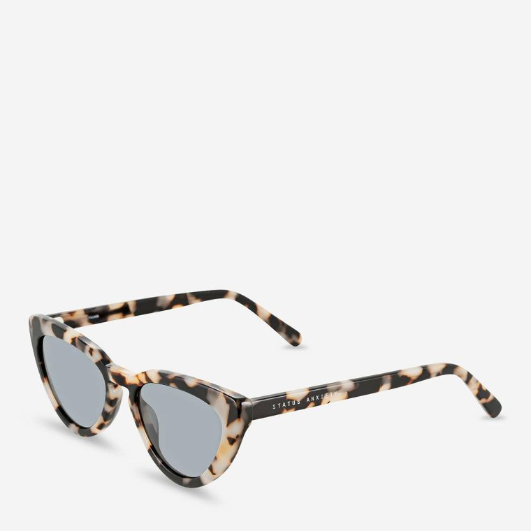 Women Sunglasses Villain Sunglasses - White Tort Status Anxiety White Tort - Image 2