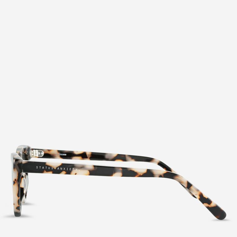 Women Sunglasses Villain Sunglasses - White Tort Status Anxiety White Tort - Image 3