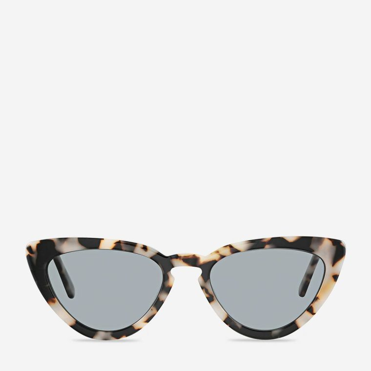 Women Sunglasses Villain Sunglasses - White Tort Status Anxiety White Tort