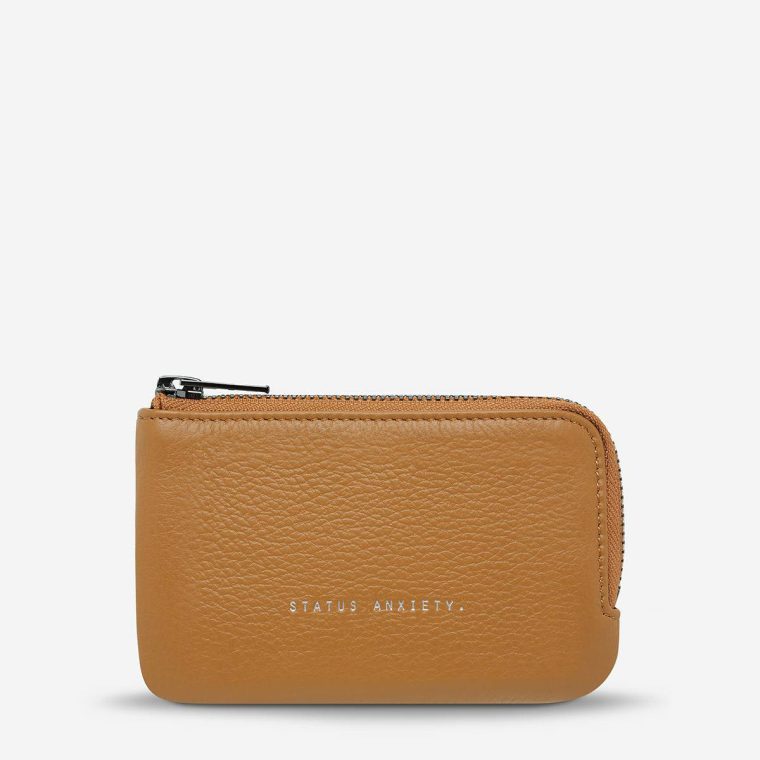 Women Tan Left Behind Wallet - Tan Status Anxiety Extra Small