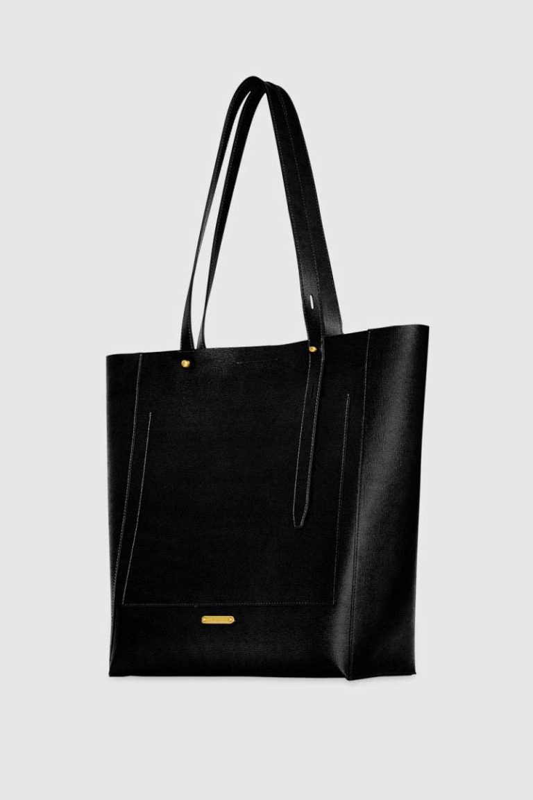 Women Tote Bag Black Stevie N/S Tote Rebecca Minkoff - Image 2
