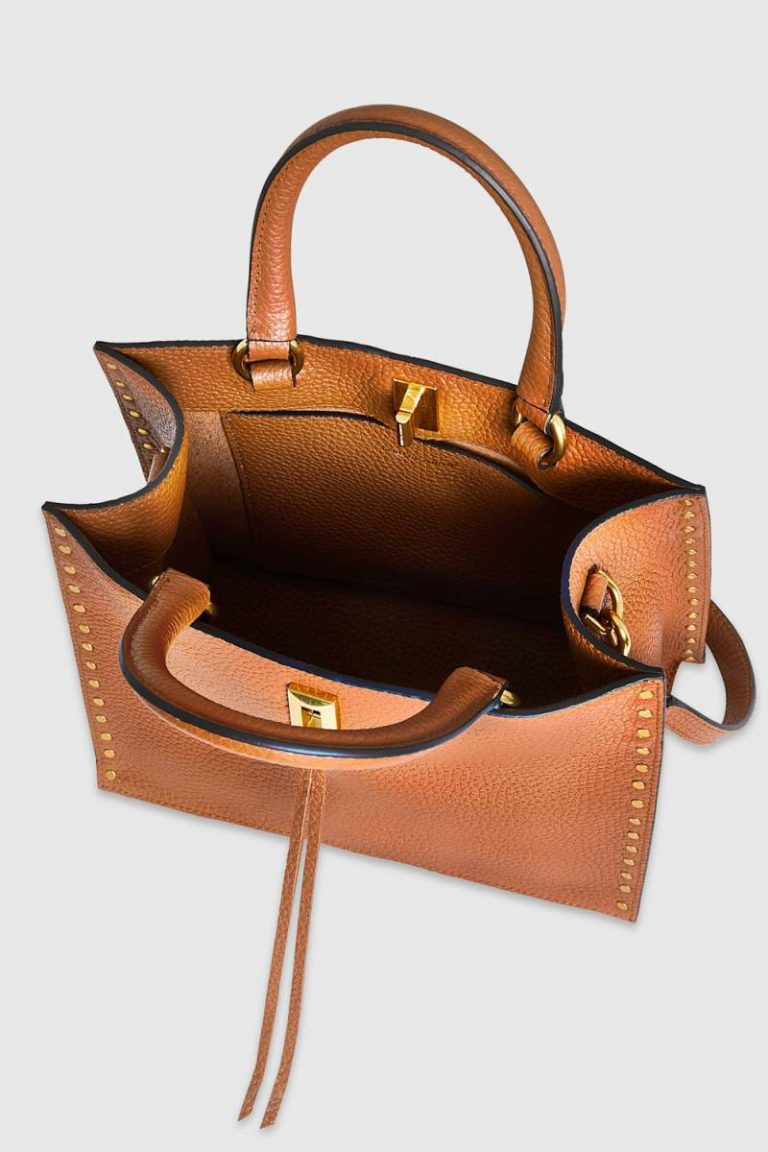 Women Tote Bag Darren Small Tote Caramello Rebecca Minkoff - Image 3