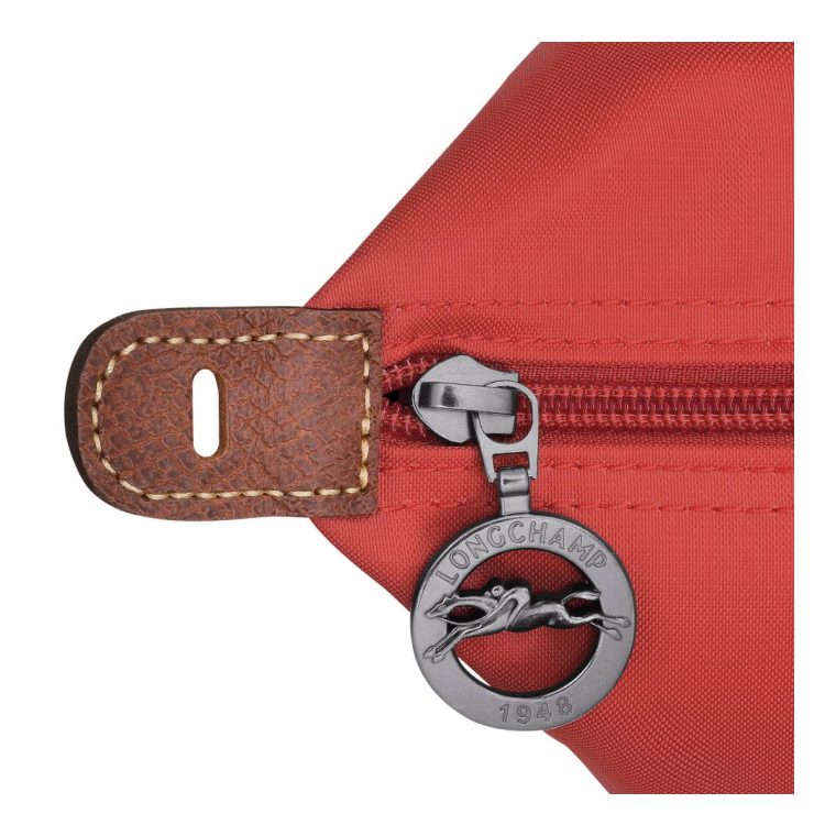 Women Travel Bags Longchamp Tomato Le Pliage Original L Travel Bag Tomato - Recycled Canvas - Image 5