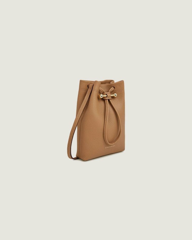 Women Travel Bags Osette Midi Pouch Strathberry Caramel - Image 2
