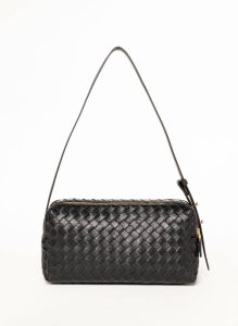 Women Trousse Trousse Woven Leather Black Elleme Black - Image 4