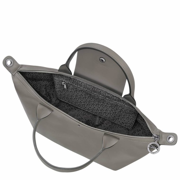 Women Turtledove Le Pliage Xtra S Handbag Turtledove - Leather Leather Bags Longchamp - Image 5