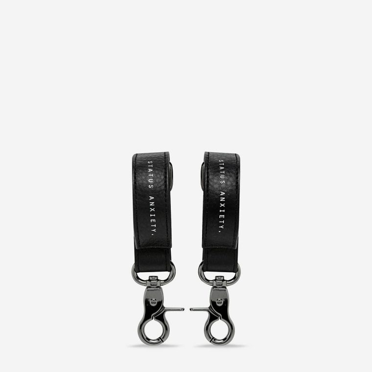 Women Up All Night Pram Straps - Black Black Baby Bags Status Anxiety
