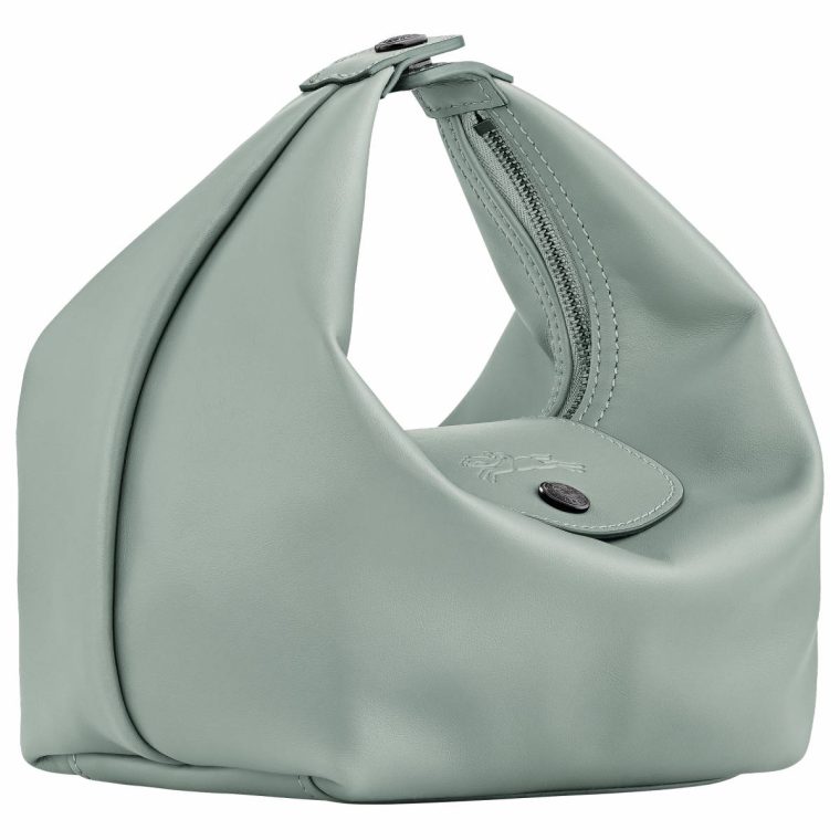 Women Vervain Le Pliage Xtra Xs Handbag Vervain - Leather Longchamp Leather Bags - Image 3